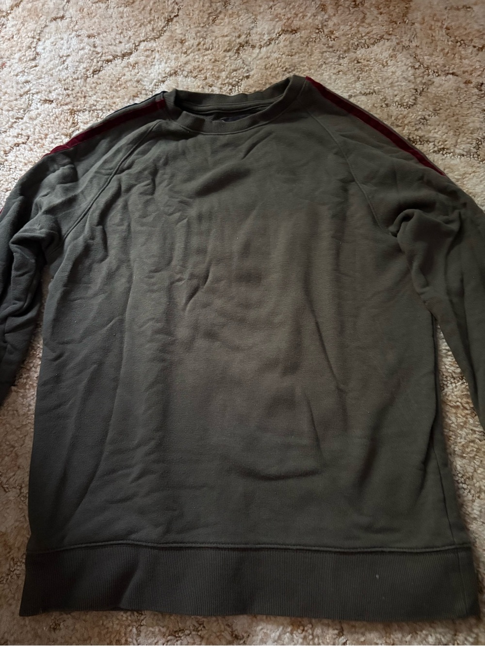 Men's Olive Green Crewneck